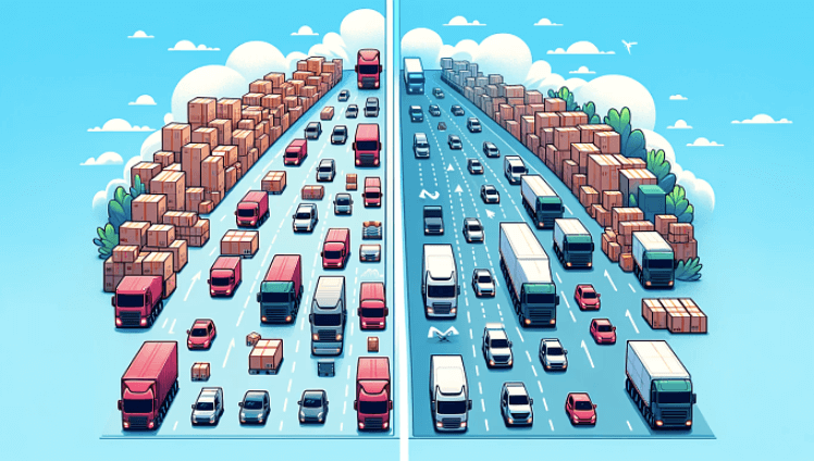 Diferencia entre LTL y FTL: Optimiza tu Estrategia de Envío
